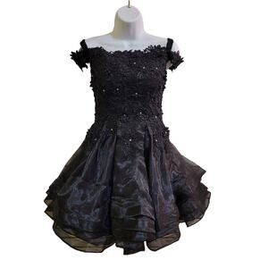 NWT Women's Short Black Dress Size 2 XS